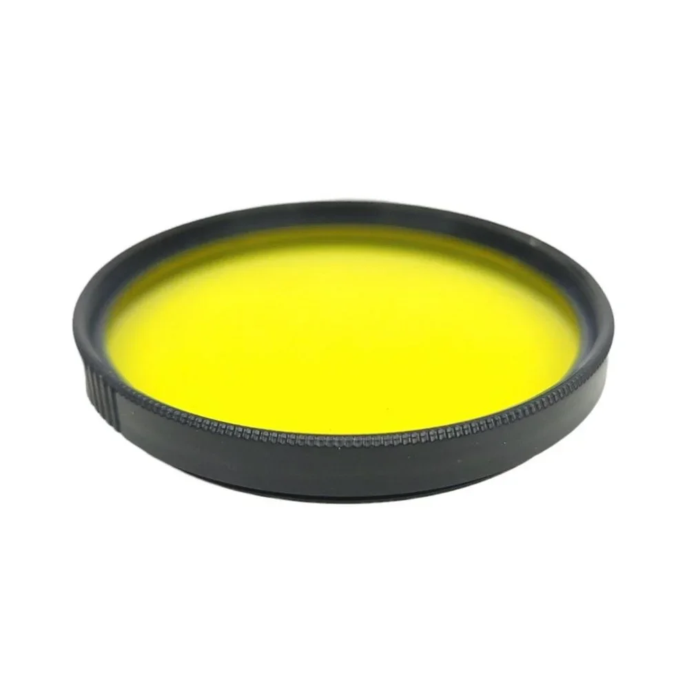 CPC Phase 2 55mm Yellow Camera Lens Filter Optical Glass Screw On Case Box Japan